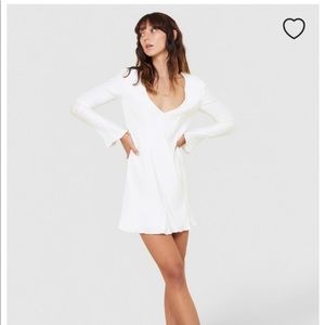NWT THE EAST ORDER ANGIE FLIPPY MINI  DRESS